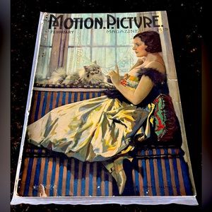 Motion Picture Magazine Vintage Rare Feb 1921 Norma Talmadge - 103 Years Old!